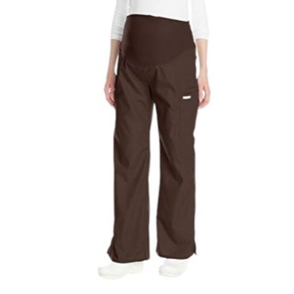 Cherokee® Flexibles 2092 Women's Maternity Pull-On Scrub Pant - Chocolate